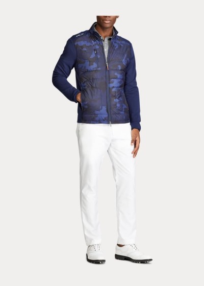 Jaqueta Ralph Lauren Paneled Stretch Terry Homem 79465-ZADL